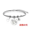 Pulsera de acero inoxidable con forma de hueso de serpiente, regalo de graduación transfronterizo europeo y americano, regalo festivo conmemorativo, pulsera con letras de acero de titanio