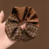 Gomas para el pelo de alta gama, sin esfuerzo chic, de estilo coreano, perfectas para otoño e invierno. Gomas de pelo XL, diseño retro, nueva colección 2026, ideales para crear un moño