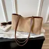 Bolso Cruzado de Hombro Color Sólido Casual 2026 Nuevo Llegado de Otoño Bolso de Hombro Tipo Tote Nuevo Bolso Retro para el Trabajo Bolso Simple de Gran Capacidad