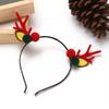 Decoraciones de accesorios para el cabello de Navidad diadema de dibujos animados linda para niños diadema de fiesta diadema linda diadema de asta