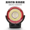 Nova Luz Frontal de Bicicleta, Luz Frontal de Liga de Alumínio de Alto Brilho, Luz Traseira de Iluminação, Luz para Bicicleta de Montanha Bicicleta de Estrada, Conjunto de Ciclismo