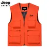 Chal Multibolsillos Nuevo Primavera Verano Ropa de Trabajo Multifuncional Estilo Funcional Chal Venta al por Mayor