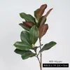Nuevos Artículos de Decoración para el Hogar Estilo Chino, Hojas de Magnolia Artificiales, Arreglos Florales para Escaparates, Decoraciones de Hojas de Higuera Artificiales