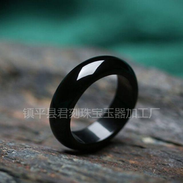 智贝SKU图_3玉石戒指天然巴西玛瑙玉石戒指男女款玉髓指