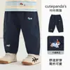 Ropa infantil Kaka Panda pantalones de bebé pantalones largos de otoño para niños ropa de otoño para lactantes pantalones casuales para niñas pantalones tejidos para niños
