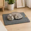 Nueva alfombrilla para gatos, resistente a los arañazos, fácil de limpiar, suave, cómoda, apta para la piel, alfombrilla para dormir de gato, alfombrilla de suelo para gatos, accesorios para mascotas