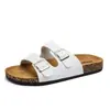 Sandalias Birkenstock de Verano para Uso Casual al Aire Libre, Sandalias de Doble Hebilla Abiertas para Pareja, Sandalias Deslizantes Retro para Hombre de Venta Caliente Transfronteriza