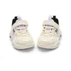 Sapatos Infantis Balabala Kuromi Tênis para Meninas Sapatos de Pai Crianças Primavera e Outono Branco Respirável Sapatos Sanrio