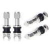 Válvula de pneu de liga de zinco para aspirador de pneu de carro elétrico de motocicleta tr43e 48e válvula de pneu de carro v-4 v-5