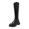 2026 Nuevas Botas Largas Adelgazantes Otoño/Invierno Botas Altas hasta la Rodilla con Corte en V Botas de Monta para Mujer con Aumento Interno de Altura Botas Elásticas Adelgazantes
