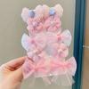 Accesorios para el cabello para niñas, banda de goma para el cabello, horquilla, traje de estilo coreano, banda de goma para el cabello de celebridades de Internet, linda banda para el cabello de princesa, tocado