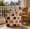 Bolso de Mano Cruzado 3D Nuevo Producto Temu Amazon Moda Femenina de Moda Bolso de Hombro Lona 300g