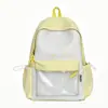 Mochila Nueva Modelo Estilo Japonés de Alto Valor Fresca Dulce Linda de Estrella para Estudiantes de Secundaria y Preparatoria Mochila Ligera de Viaje