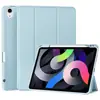 Adecuado para funda protectora para iPad 10 10.9, funda suave con textura de piel de TPU esmerilada de silicona con ranura para lápiz 2022 Nuevo