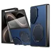 Capa para Celular Samsung Zfold8 Aplicável Transfronteiriça Z Flip7/Flip8 Suporte Magnético Rotativo Capa Protetora