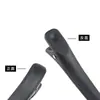 Clip de flequillo translúcido negro sin costuras clip de boca larga clip para el cabello salón de peluquería barbería partición de posicionamiento clip para el cabello