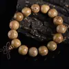 Pulseras Pequeñas de Madera de Ala de Pollo para Hombres y Mujeres, Cuentas de Madera Vieja de Águila Blanca Vietnamita, Joyería de Estilo Étnico para Llevar en la Mano o Colgar del Cuello