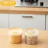 Ventas Directas de Fábrica de Frascos para Almacenamiento de Granos, Contenedores Transparentes de Grado Alimenticio para Almacenamiento en Cocina, Frascos Portátiles para Almacenamiento de Frutas Secas y Snacks