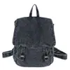 Mochila de Mezclilla Primavera 2026 Lavada Retro Gran Capacidad Bolsa de Lona Nueva Moda Unisex Bolsa de Viaje