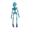 Esqueleto Impresso em 3D em Estoque do Fabricante com Articulações Móveis para Crianças, Brinquedo de Halloween, Ímã de Geladeira Criativo