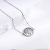 Pulsera Árbol de la Vida de Plata Esterlina 925 para Mujer, Diseño Nicho, Joyería Árbol de la Paz Calada de Venta Caliente en Amazon Transfronterizo