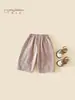 Pantalones de Otoño para Niñas 2026 Nuevo Estilo Pantalones Largos de Encaje Estilo Coreano 100% Algodón para Bebés Pantalones Casuales de Pierna Ancha para Niños de Otoño