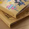 Esos seis años, esos eventos, álbum conmemorativo de graduación de primaria, álbum de compañeros de clase de hojas sueltas, álbum de registro de crecimiento, páginas interiores de papel kraft, DIY