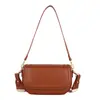 Bolso cruzado simple de un hombro estilo nuevo para mujer con correa ancha para el hombro, bolso de axila, bolso cuadrado pequeño, bolso de mano para mujer, bolsos, bolso tipo silla de montar