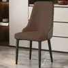 Sillas de comedor estilo nórdico, taburetes de lujo ligero para restaurante italiano con respaldos, sillas para mesa de comedor, sillas para hotel y restaurante con respaldos