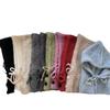 Chapéu Balaclava Estilo Coreano Fresco Doce Outono e Inverno Chapéu de Malha Quente e à Prova de Frio com Proteção para as Orelhas Feminino