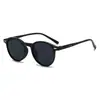 Gafas de Sol para Mujer, Gafas Versátiles Europeas y Americanas para Fotografía Callejera para Hombre, Visera Solar para Conducir, Gafas de Sol con Montura Redonda