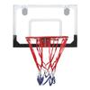 Aro de baloncesto para niños y adolescentes para interiores montado en la pared con anillo sólido de refuerzo para entrenamiento de jardín de infantes al aire libre