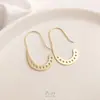 Pendientes Colgantes Múltiples de Estrella de Cinco Puntas Color Duradero Chapados en Oro de 14K Pendientes de Borla con Múltiples Anillos Hechos a Mano DIY Materiales para Accesorios de Joyería