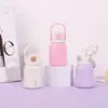 Nueva taza térmica elegante de acero inoxidable con alto valor estético, portátil y conveniente, compacta y simple, con un ambiente juvenil