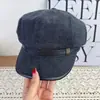 Sombrero artístico retro japonés para mujer, casual y versátil, hace que la cara se vea más pequeña, elegante gorra de pintor de otoño, boina, moderno