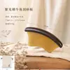 Tabla raspadora de cuerno de buey natural con mango de madera, mango de sándalo verde y sándalo morado, para masaje de cuerpo completo, limpieza de meridianos y relajación muscular de hombros, cuello y rostro.
