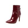 Botas de tacón alto para mujer de comercio exterior 34-50 botas de tacón fino puntiagudas botas europeas y americanas T16-1