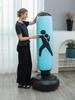 Nueva columna de boxeo inflable de PVC engrosado, columna de boxeo azul, vaso de fitness, columna de lucha de juguete con ventilación