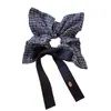 Novo lenço quadrado estilo coreano para cabelo, elástico de cabelo estiloso, faixa elástica para tranças, acessório de cabelo scrunchie estilo floresta para meninas