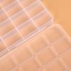 Caixa Plástica com 42 Compartimentos e Slots para Cartões para Organizar Miçangas, Joias e Strass para Nail Art