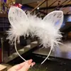 Pinzas para el pelo de orejas de gato Hechas a mano Orejas de perro/lobo/zorro realistas Accesorios para el pelo Diademas de felpa lindas japonesas Adornos para el pelo