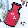 Ropa para Mascotas para Verano: Ropa para Gatos y Perros, Jerseys del Equipo Francés, Chalecos para Fans, Envío Directo de Fábrica