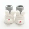 25 Calcetines de Piso Gruesos de Felpa para Otoño e Invierno para Bebés, Calcetines Antideslizantes 3D de Dibujos Animados para Niños Pequeños