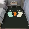 Alfombra Recámara Cabecera Manta Niña Dibujo Animado Linda Larga Resistente a las Manchas Manta Mesa de Centro Habitación Popular Ventana de Bahía Balcón Tapete de Piso