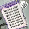 Cílios Postiços Transfronteiriços Sem Cola Pequenos Flocos Série Raposa Pequena Grande Capacidade Aglomerados de Cílios de Anime Cílios Postiços Segmentados Sem Cola