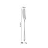 Nuevo cuchillo, tenedor y cuchara de acero inoxidable 304 transfronterizo, cuchillo y tenedor para carne engrosados, vajilla occidental para hotel, cuchara de postre, tenedor