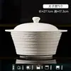 Color bajo esmalte Francés Luz de Lujo Retro Cerámica Tazón de Arroz para Uso Doméstico 2026 Nuevo Tazón en Relieve Palillos Plato Set de Vajilla
