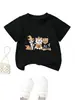 Estación Independiente de Deseos de Amazon Linda Divertida Nueva Ropa de Verano para Niños Tres Gatos Calabaza Cuello Redondo Manga Corta Camiseta