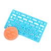 Suministro Directo de Fábrica de Molde para Hornear Flor Decorativa para Masa de Fondant para Pastel, Patrón de Malla de Impresión DIY en Relieve para Fondant