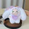 Colgante Popular Lindo de Conejo para Bolso Accesorios de Conejo Lolita Juguete de Peluche Adorable de Conejo de Orejas Caídas Regalo